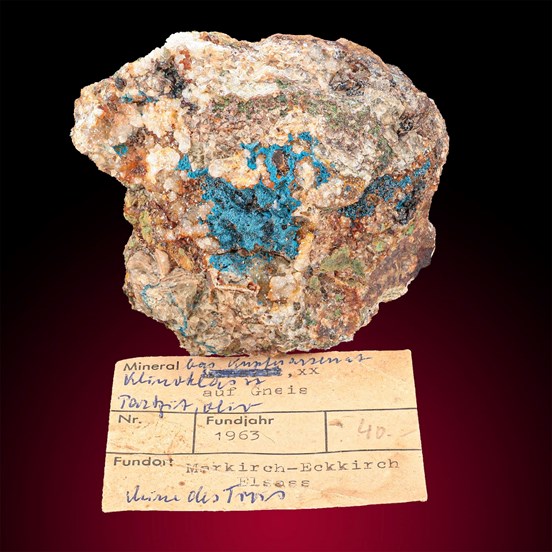 Clinoclase-La Treille Mine | St. Jean | Sainte-Marie-aux-Mines | Alsace | Grand Est | France